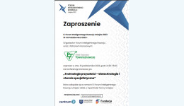 Zaproszenie na 8. Forum Inteligentnego Rozwoju Uniej&oacute;w 2023